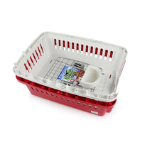 Iris Air Travel Carrier Atc-530 - Small (Red)