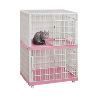 Iris 2-tier Cat Cage 812 (Pink)