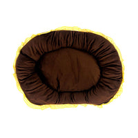 Ps Ax Oval Floral Pet Bed (assorted)