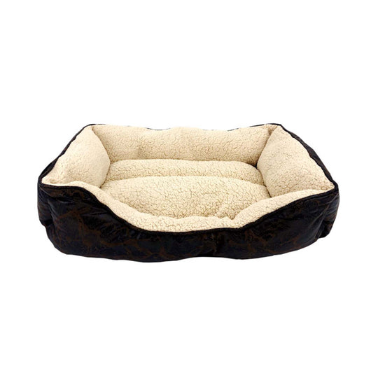 Ps Ax Rectangle Beige Pet Bed