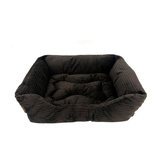 Ps Ax Black Square Pet Bed (Assorted)