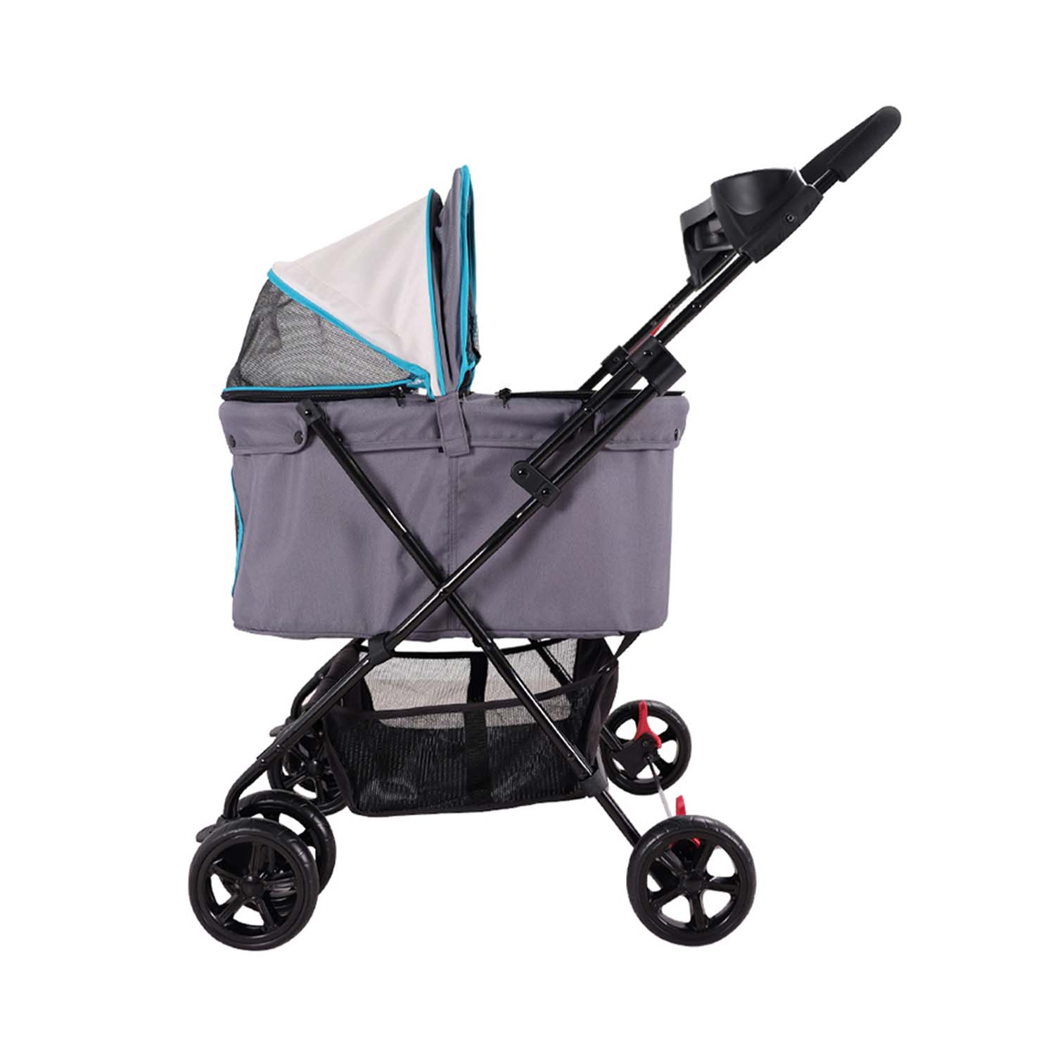 Ibiyaya Easy Strolling Pet Buggy (Grey)
