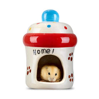 Carno Hamster Milk Bottle Ceramic House