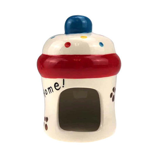 Carno Hamster Milk Bottle Ceramic House