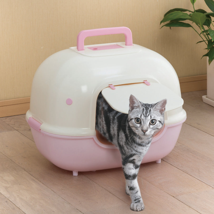 Iris Wide Hooded WNT510 Cat Litter Box