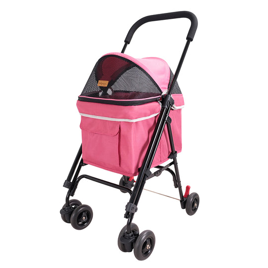 Ibiyaya Astro Go Lite Mini Pet Buggy Stroller (Rose Pink)
