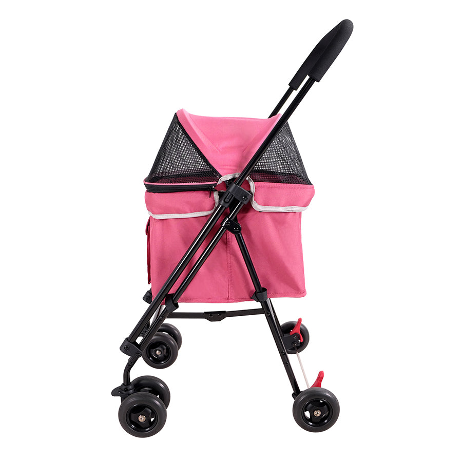 Ibiyaya Astro Go Lite Mini Pet Buggy Stroller (Rose Pink)