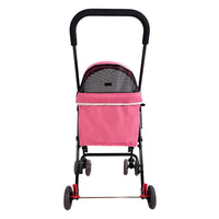 Ibiyaya Astro Go Lite Mini Pet Buggy Stroller (Rose Pink)