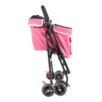 Ibiyaya Astro Go Lite Mini Pet Buggy Stroller (Rose Pink)