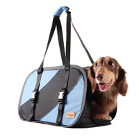 Ibiyaya Flying Pal Foldable Pet Travel Carrier (Blue)