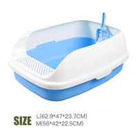 Makar Pedal Cat Litter Box (Blue)