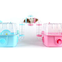 Carno Hamster Cage With Tunnel (Pink)