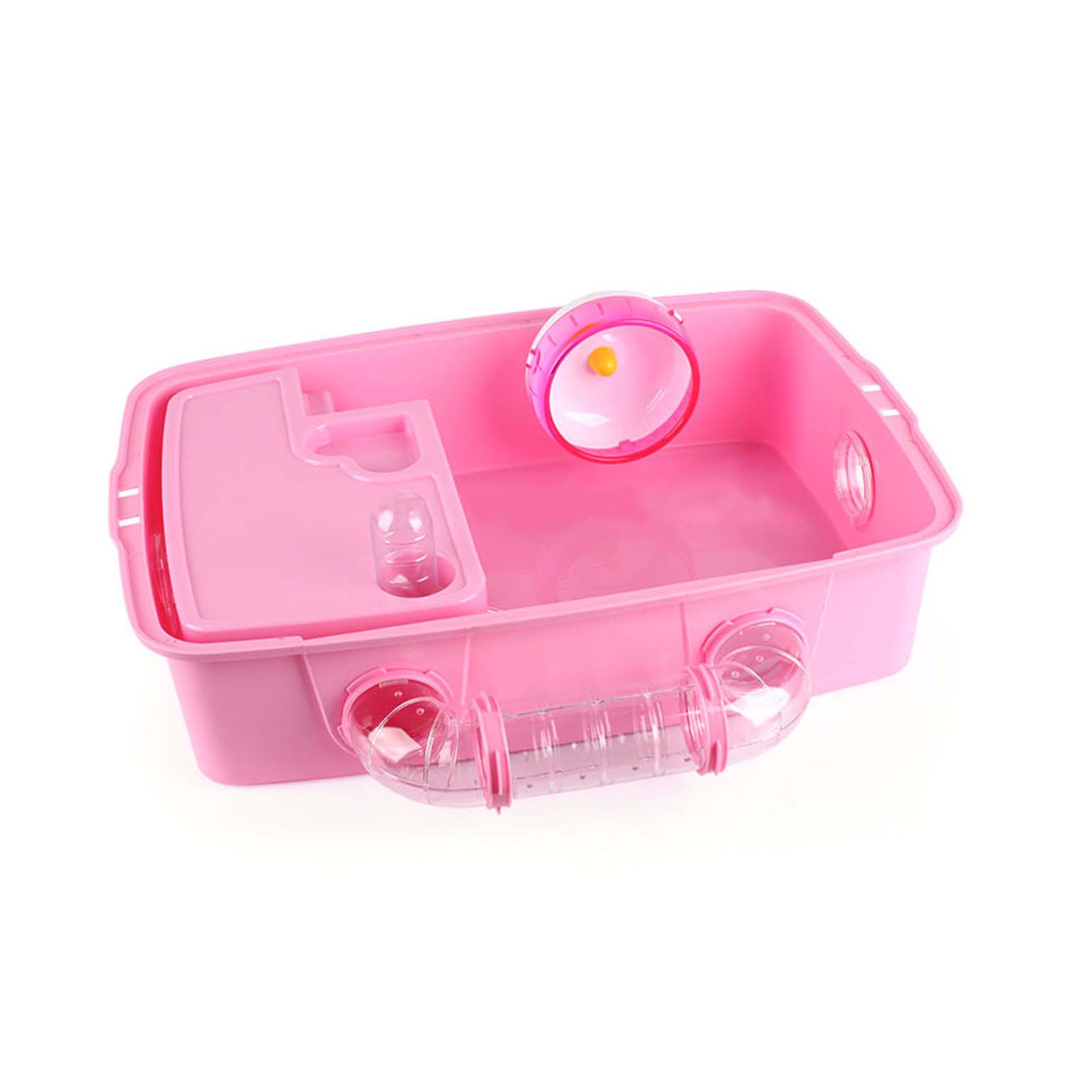 Carno Hamster Cage With Tunnel (Pink)
