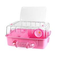 Carno Hamster Cage With Tunnel (Pink)