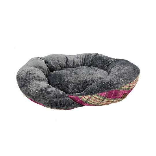 Ps Haodi Pink Checker Whirlwind Pet Bed