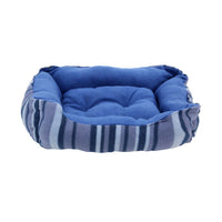 Ps Haodi Blue Stripe Pet Bed