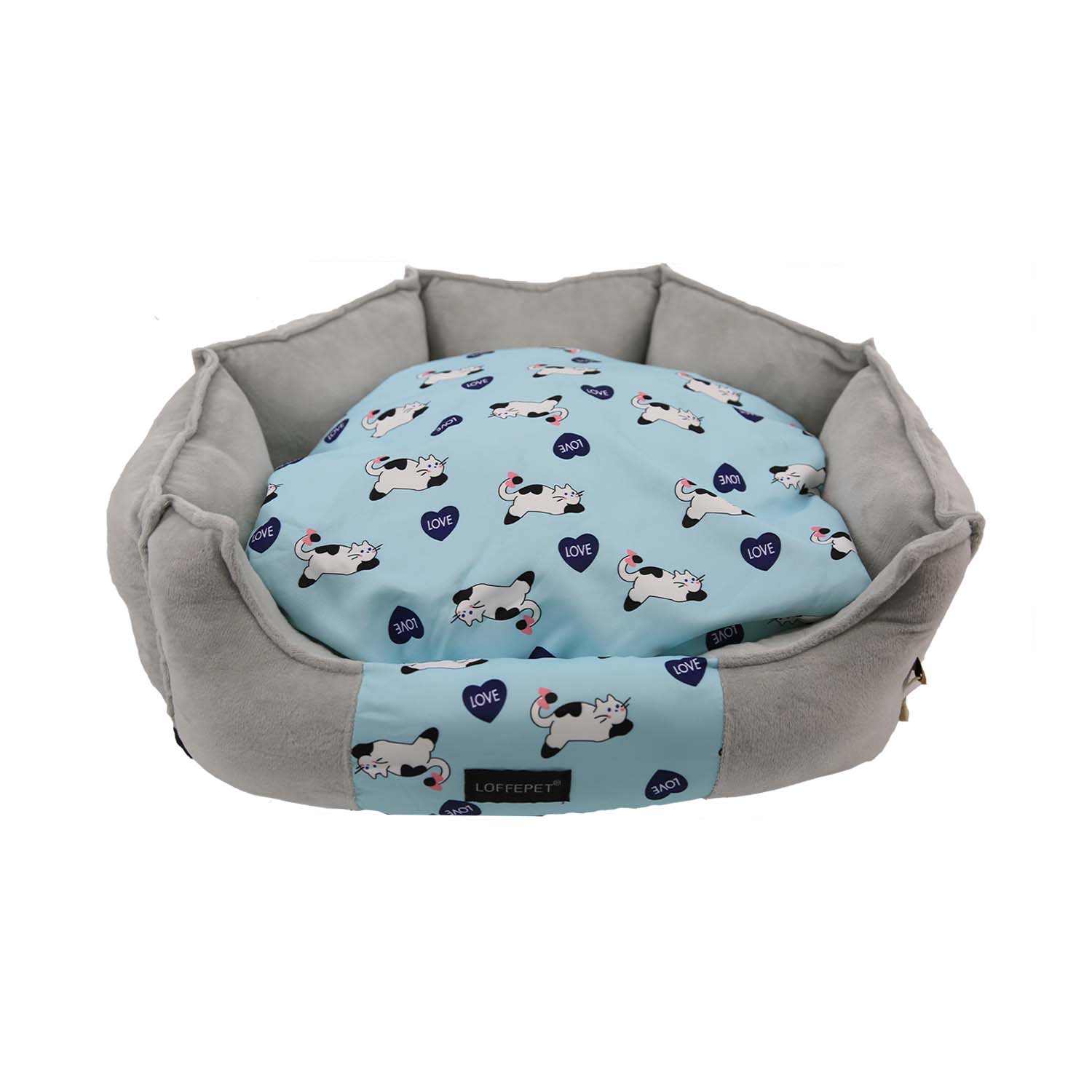 Ps Lp Pet Bed Cartoon Octagon