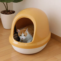 Iris Cat Toilet Full Cover With Scoop PNE-500F