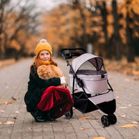 2gather Speedy Fold Pet Stroller (pink)