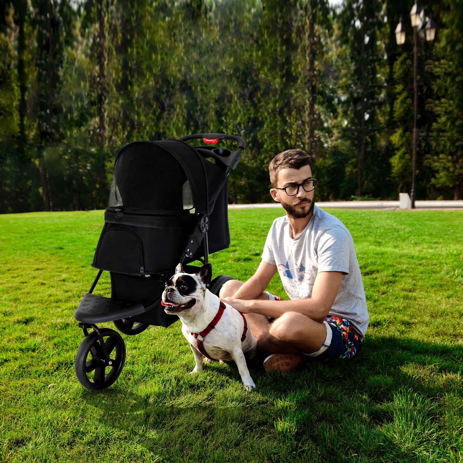 2gather Luxury Pet Jogger (black)