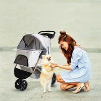 2gather Turbo Pet Stroller (grey)