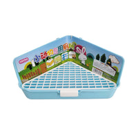 Carno Triangle Rabbit Toilet (Blue)