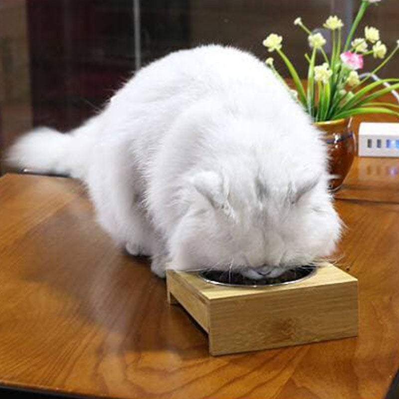 Carno Stainless Steel Bowl With Bamboo Frame