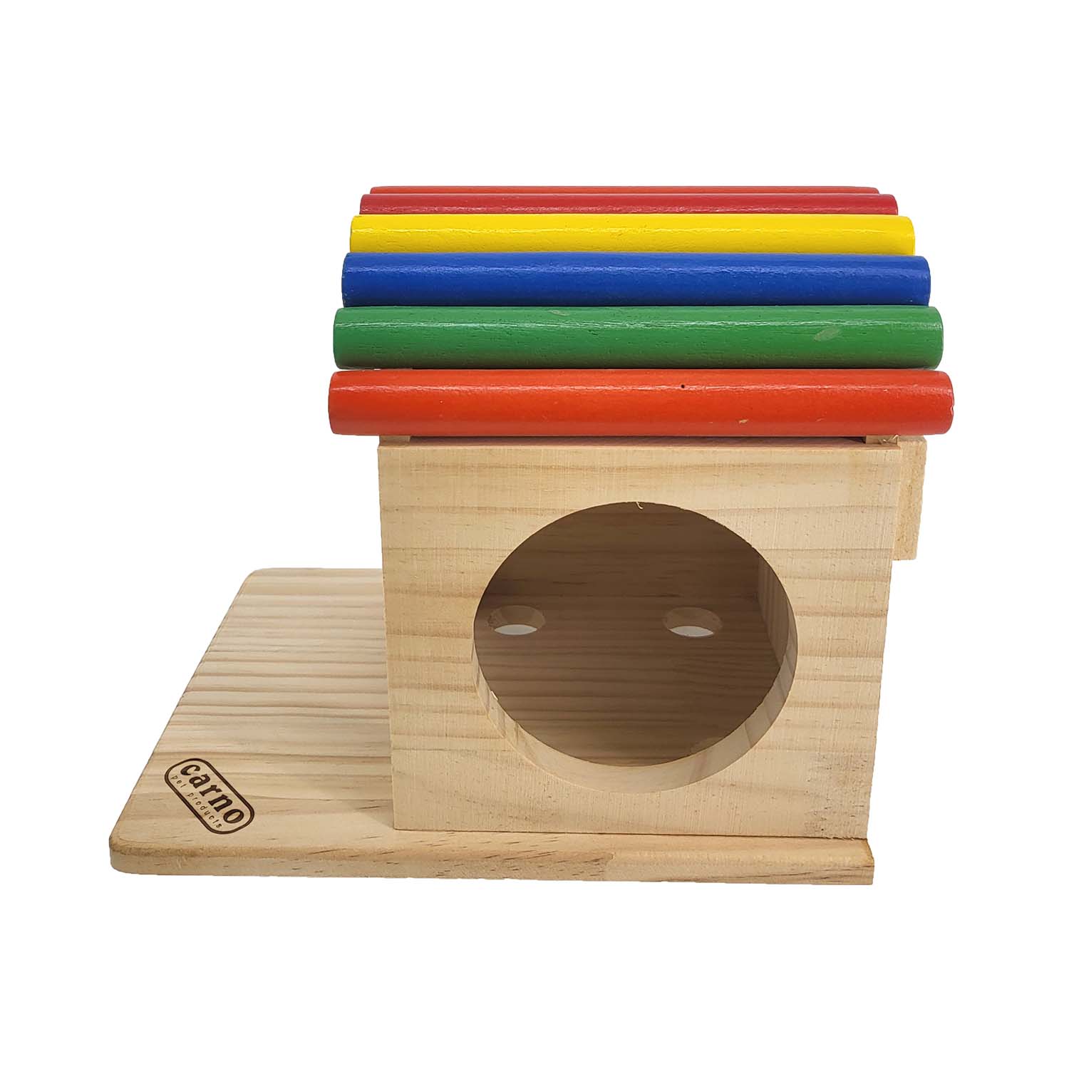 Carno Chinchilla Rainbow Wooden House