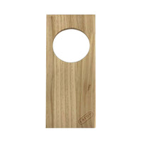 Carno Rectangle Wooden Pedal Board with Hole