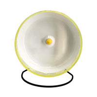 Carno Hamster Running Wheel with Stand (Yellow)