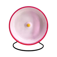 Carno Hamster Running Wheel with Stand (Pink)
