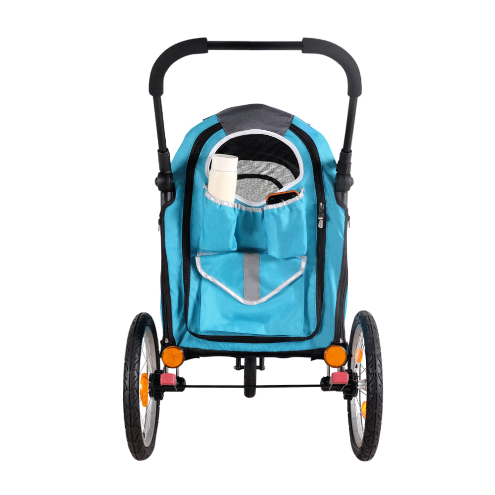 Ibiyaya Happy Pet Trailer / Jogger 2.0 (Ocean Blue)