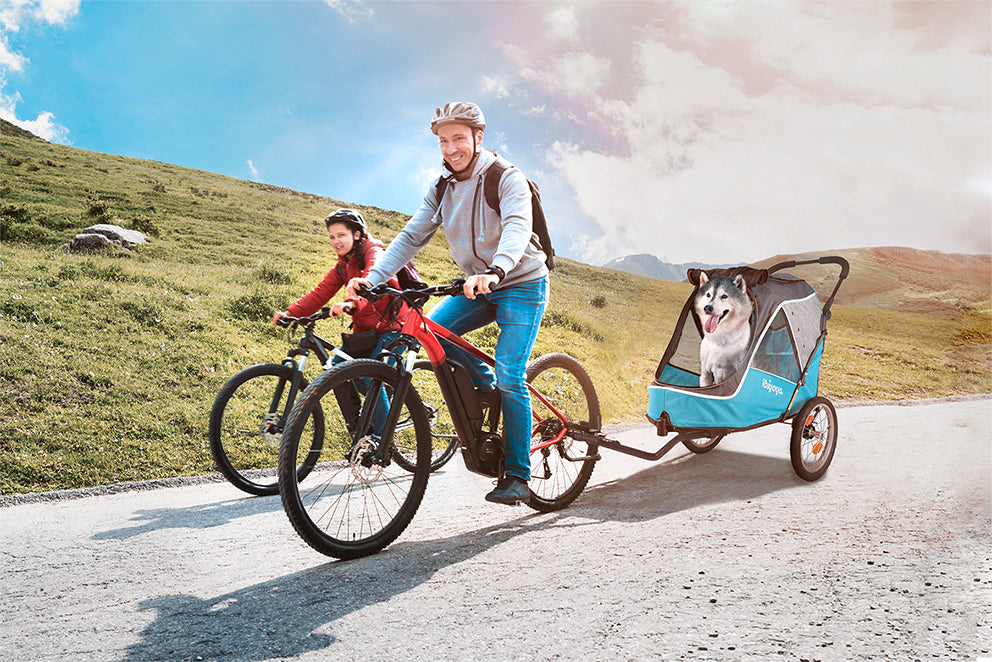 Ibiyaya Happy Pet Trailer / Jogger 2.0 (Ocean Blue)