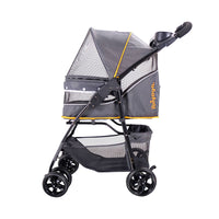 Ibiyaya Cloud 9 Pet Stroller (Mustard Yellow)