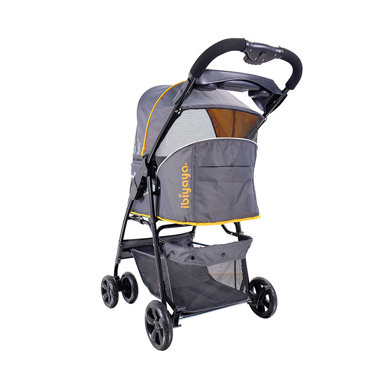 Ibiyaya Cloud 9 Pet Stroller (Mustard Yellow)