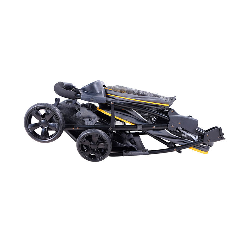 Ibiyaya Cloud 9 Pet Stroller (Mustard Yellow)