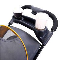 Ibiyaya Cloud 9 Pet Stroller (Mustard Yellow)