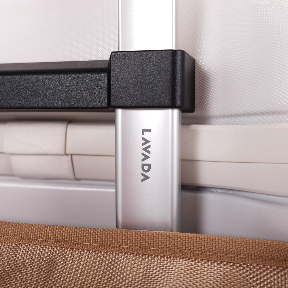 Ibiyaya Lavada Pet Transport Luggage (White Mocha)