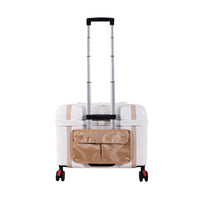 Ibiyaya Lavada Pet Transport Luggage (White Mocha)