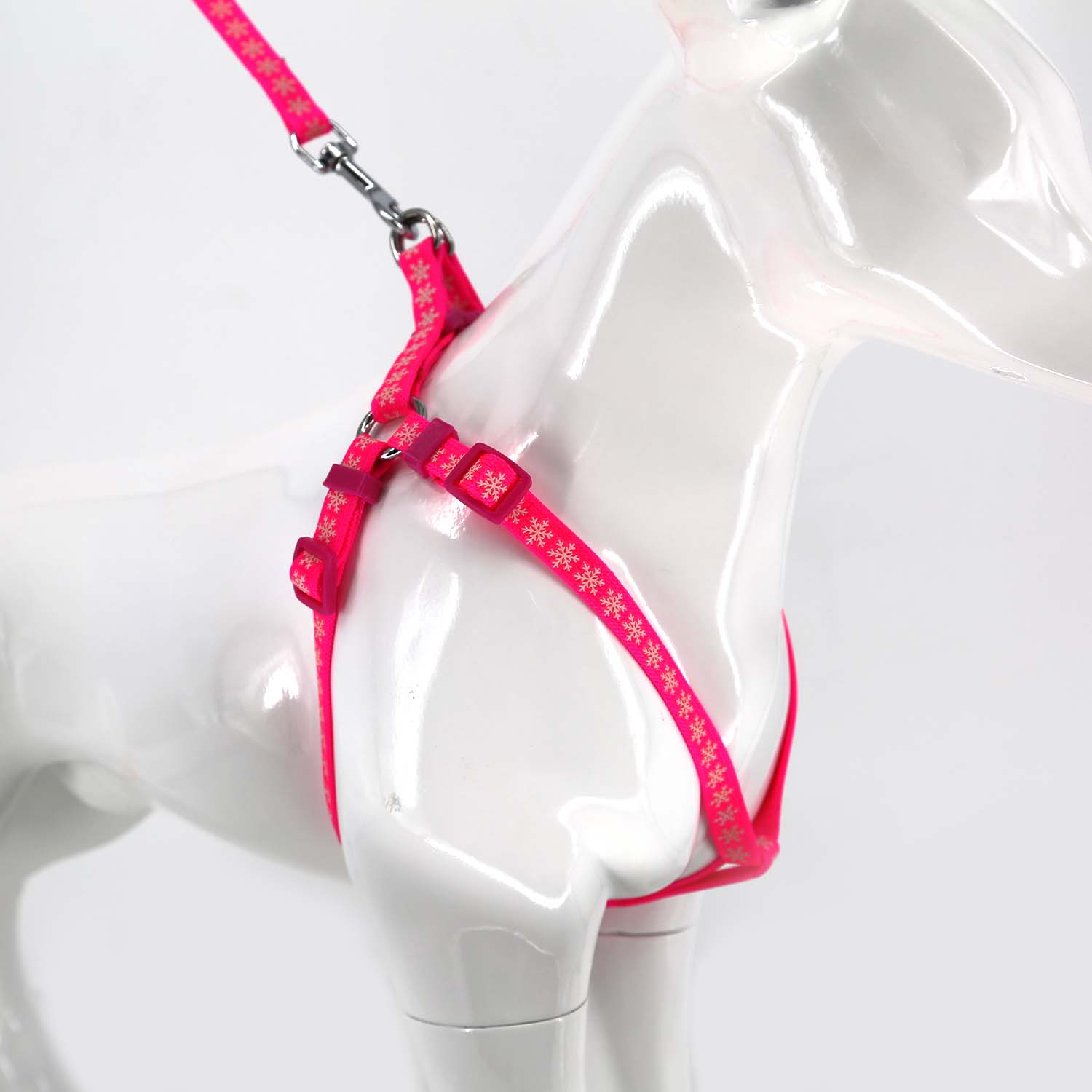 2gather Fluorescent Harness and Lead (Pink)