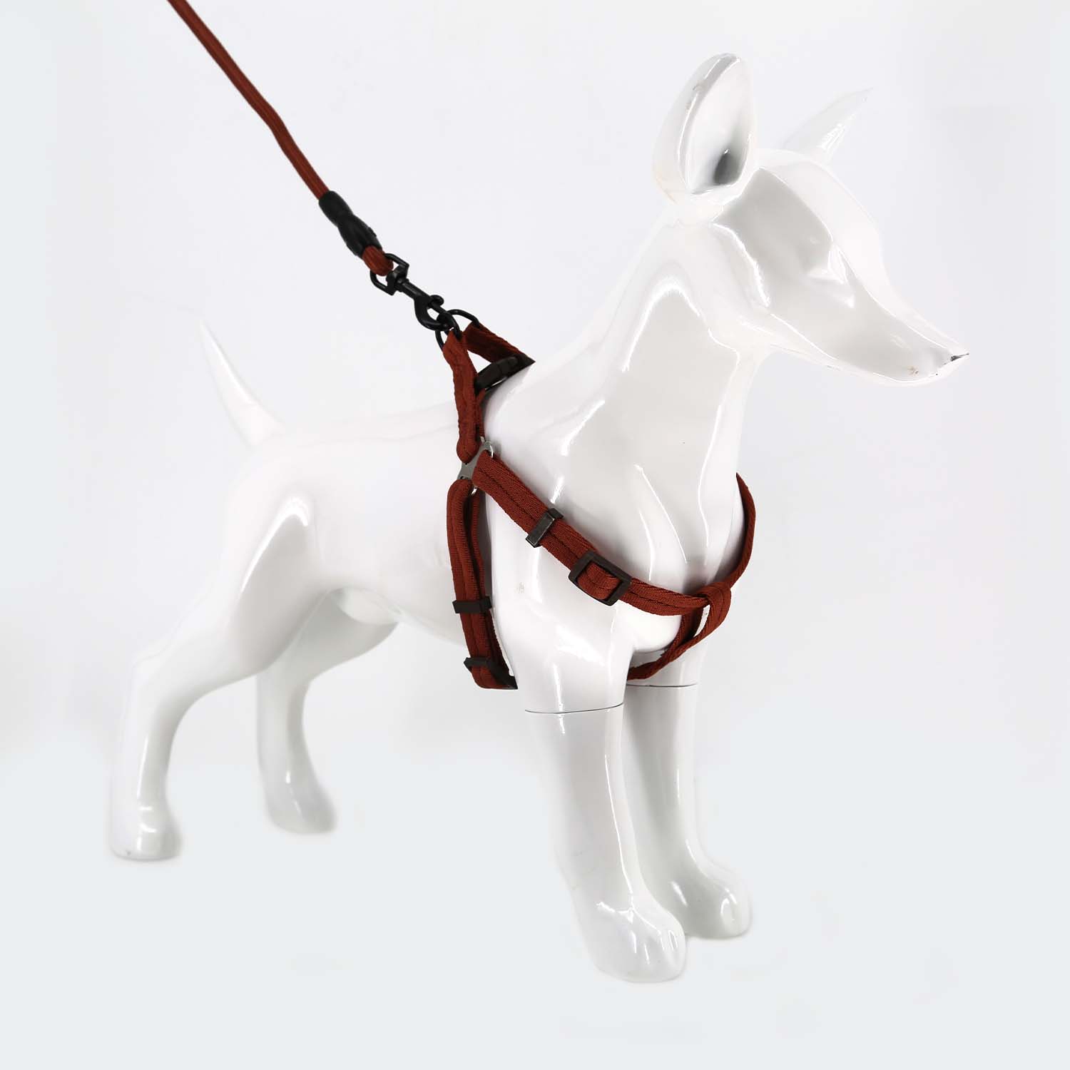 2gather Harness and Lead with Sponge Handle (Brown)