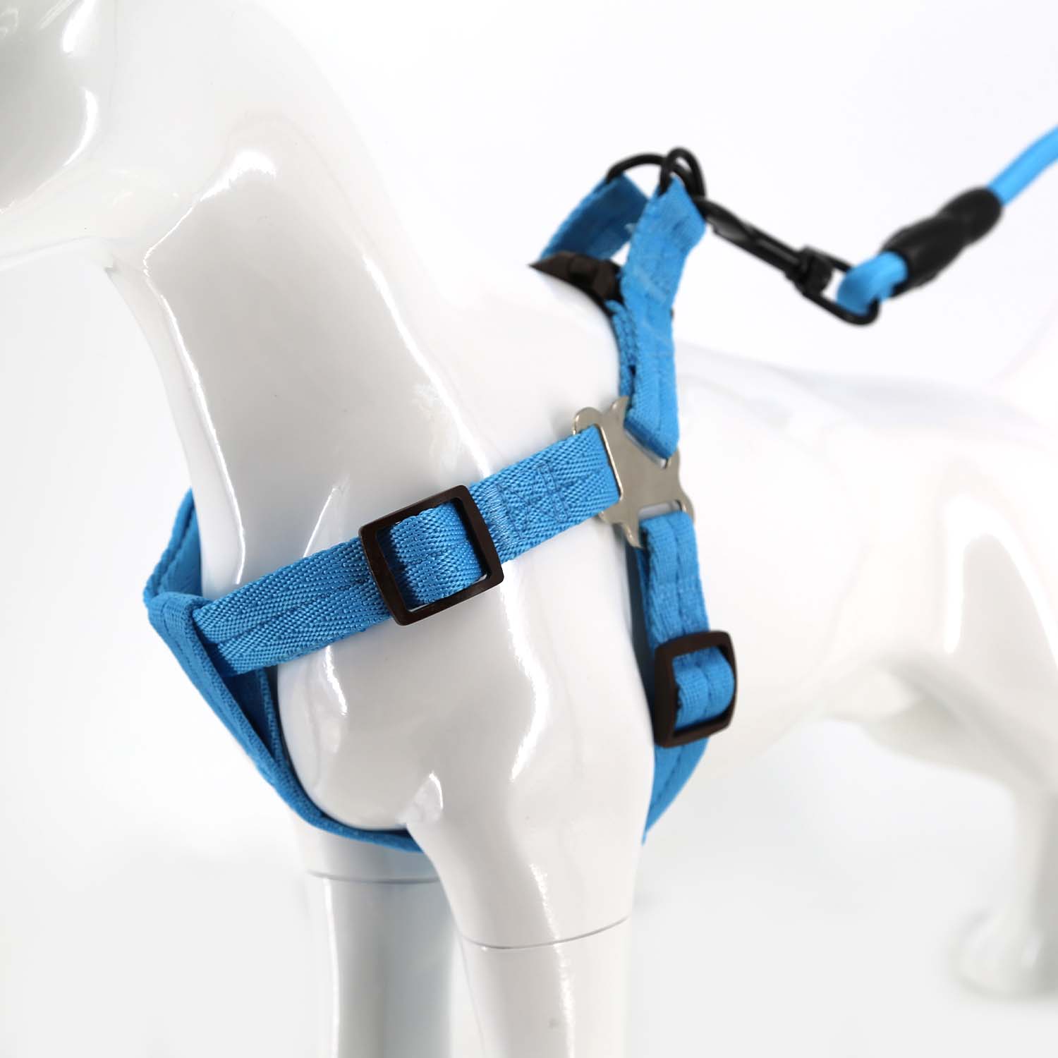 2gather Harness and Lead with Sponge Handle (Blue)