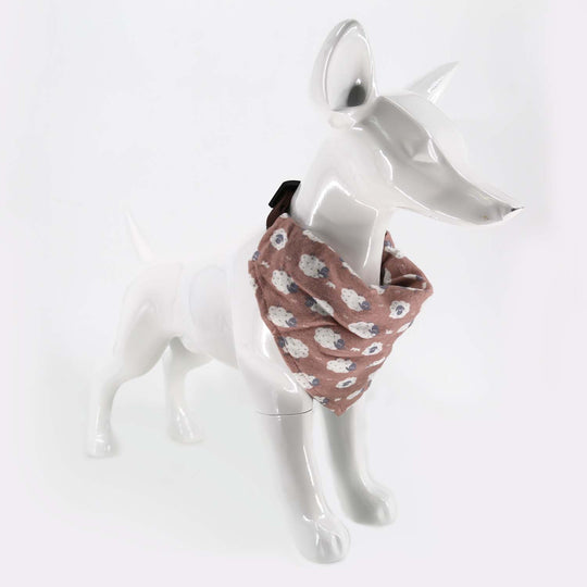 Bobo Sheep Bib (Ash Pink)