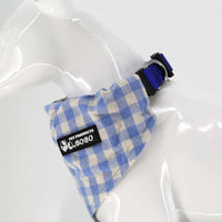 Bobo Checkered Bib (Blue)