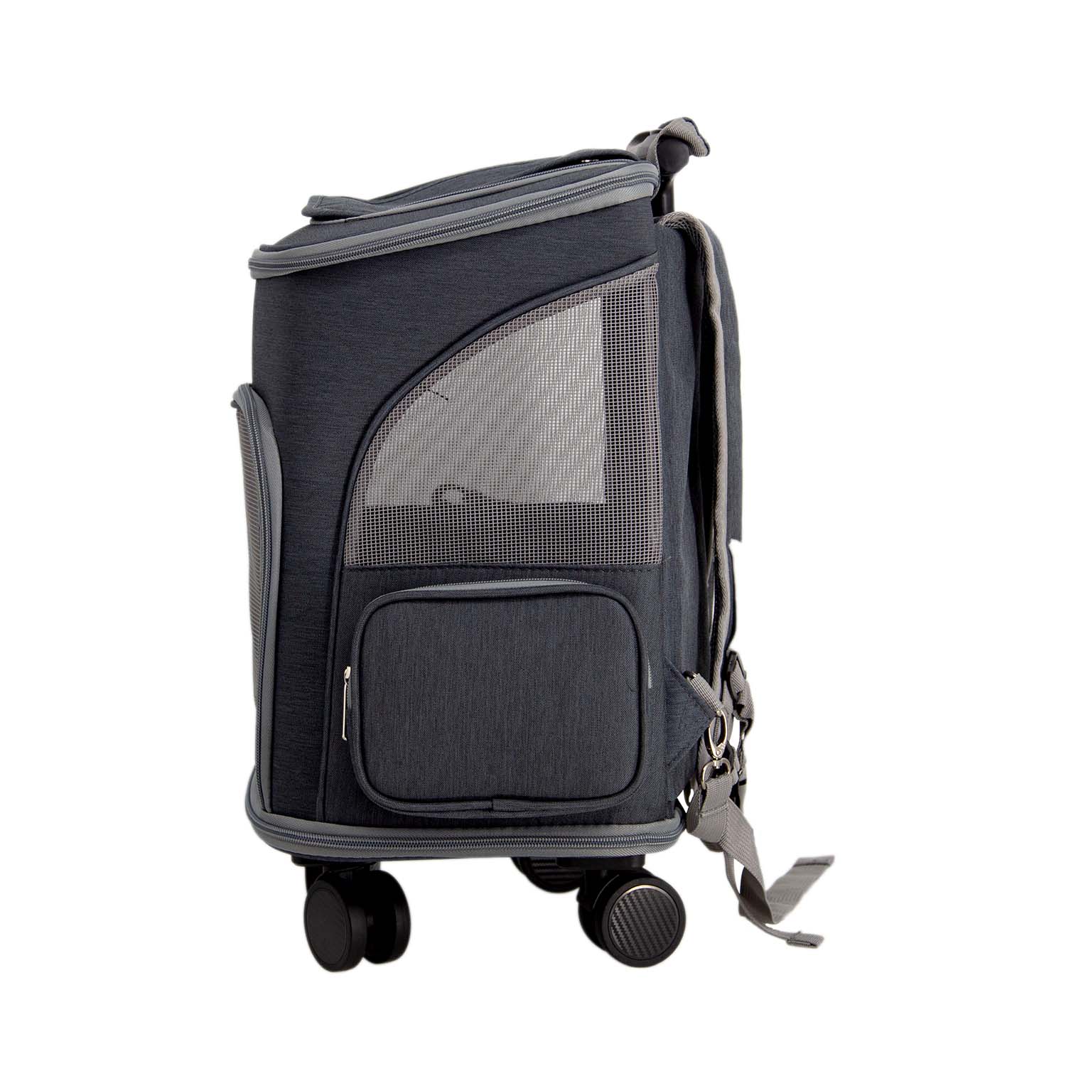 2gather 2 in 1 Backpack with Trolley (Dark Grey)