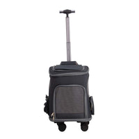 2gather 2 in 1 Backpack with Trolley (Dark Grey)