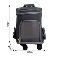 2gather 2 in 1 Backpack with Trolley (Dark Grey)