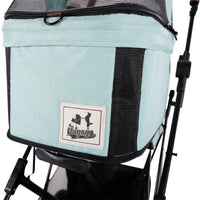 Ibiyaya Travois Tri-fold Pet Travel System (Spearmint)