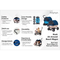 Ibiyaya Noah All-Around Beach Wagon