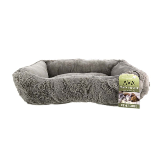 Ava Pet Bed (Silver)
